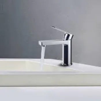 Bathroom Faucet Silver Color