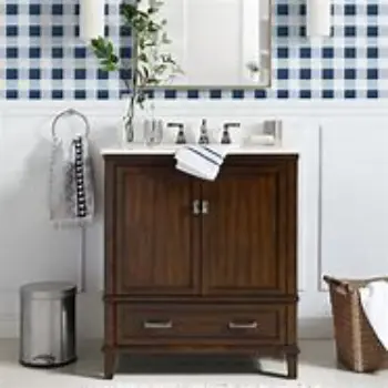 Solid Bathroom Vanity