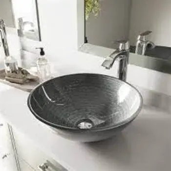 Dark Gray Bathroom Sink