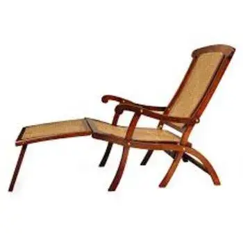Long Length Expendable, Wooden Deck Chair