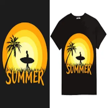 Black Summer T-Shirt