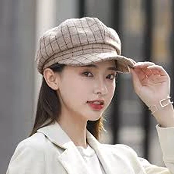 Radiant Cream Beret Cap
