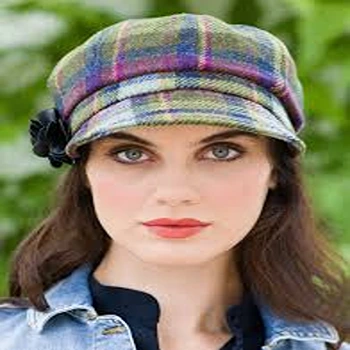 Winsome Multi-color Winter Beret Cap