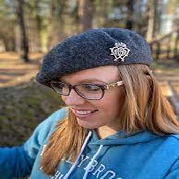 SuperCool Black Beret Cap