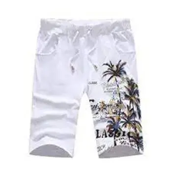 Beach Print Shorts