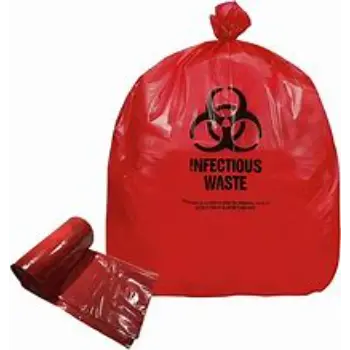 Multiple Biohazard Bags