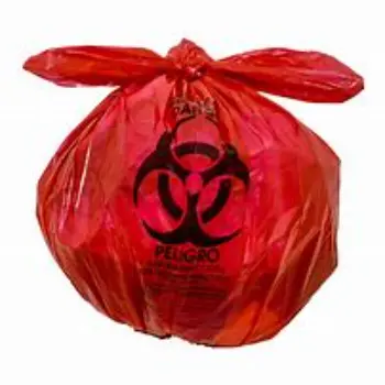 Multiple Biohazard Bags