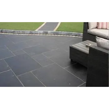 Plain Black Lime Stone