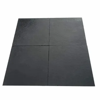 Plain Black Lime Stone