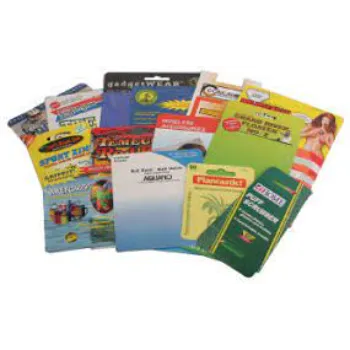 Multi Color Blister Cards