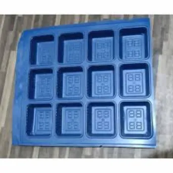Blue Color Blister Tray