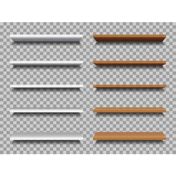 Wooden Book Display Rack