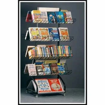 Plain Book Display Rack