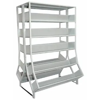 Plain Book Display Rack