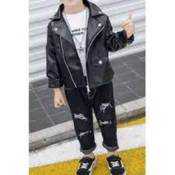 Boys Leather Jacket