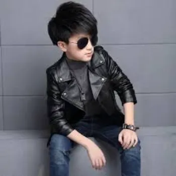Boys Black Winter Jacket