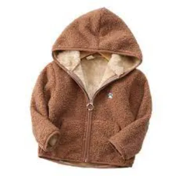 Boys Woolen Brown Jacket