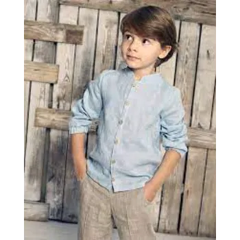 Boys Anti Shrink Shirts