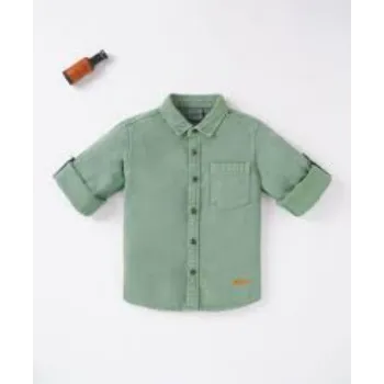 Boys Green Shirts