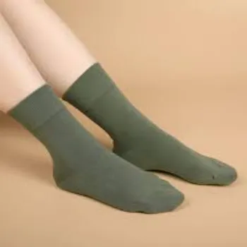  Stylish Olive Color Boys Socks