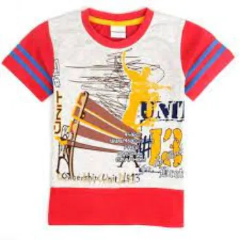 Boys Printed Half Sleeve T-Shirts