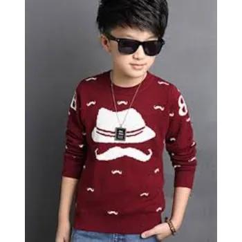 Maroon Printed T Shirts