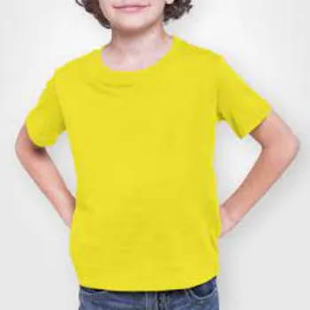 Boys Lemon Color T-Shirts