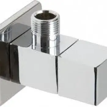 Rectangular, Brass Angle Cock