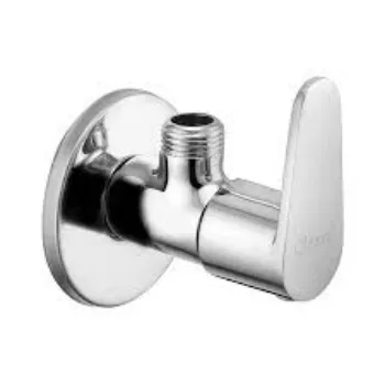 Brass Angle Cock Silver 