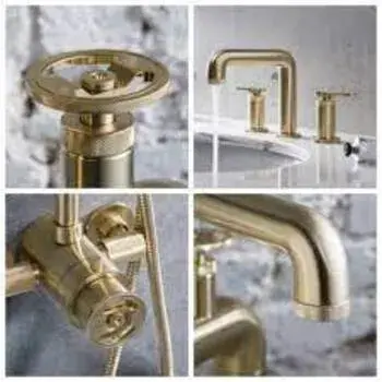 Polished Brass Bathroom Fittingsb