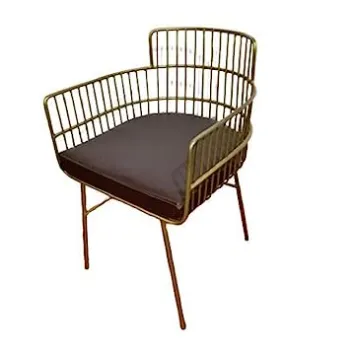 Easy To Place Brass Chair