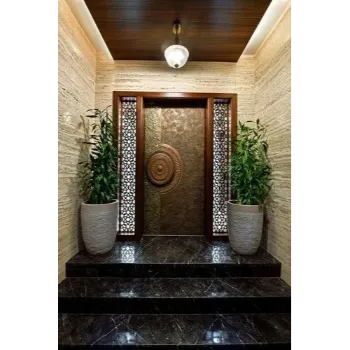 Polished Brass Door