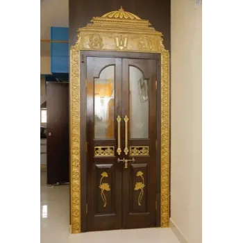 Coated Brass Door