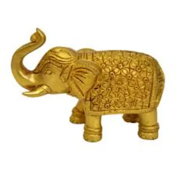  Esplanade Decorative Carved Elephant Maharaja Elephant