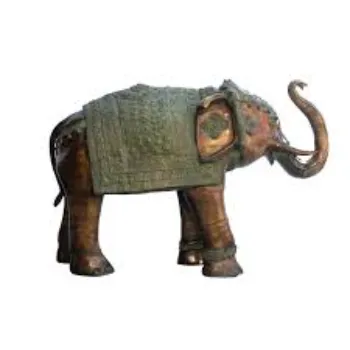  Artist Art Brass Elephant Statue