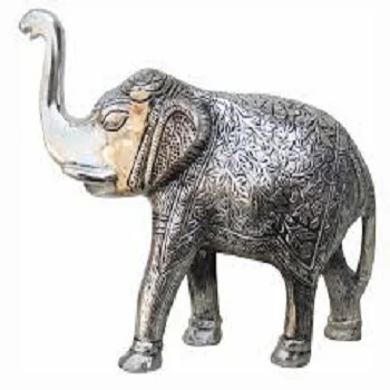 Aluminium Brass Elephant Statue