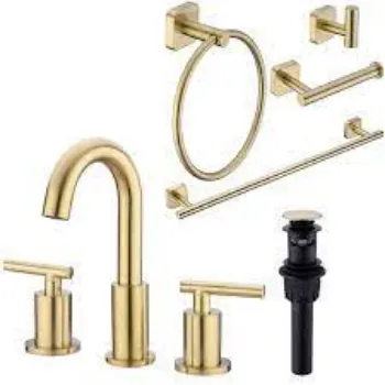 Brass Faucet Golden Color 