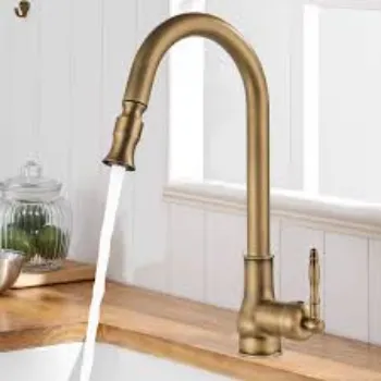 Brass Faucet Golden 