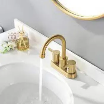 Brass Faucet Golden Color 