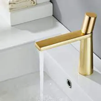 Brass Faucet Golden Color 