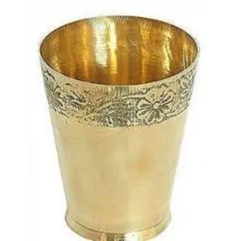 Fancy Brass Glass