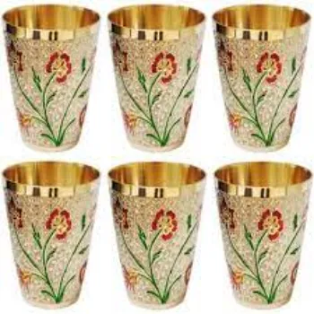 Claymade Brass Glass