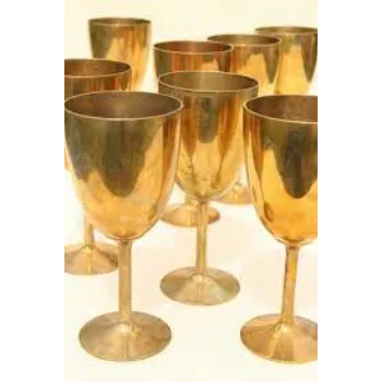 Mintage Brass Glass
