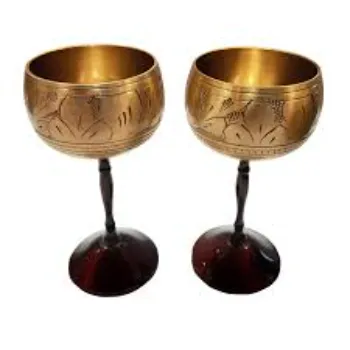 Fresh Mark Brass Glass