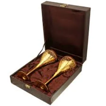 Pooja Brass Glass