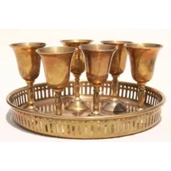 Om Shivam Brass Glass