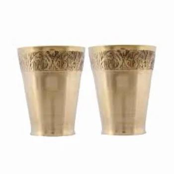 Indian Brass Glass