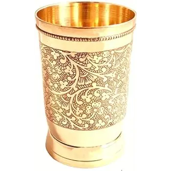 Easy To Carry Brass Glass