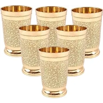 Plain & Printed Brass Glass
