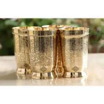 Dinesh Trading Co Brass Glass